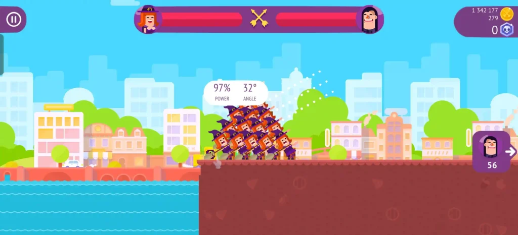 Bowmasters Mod APK2