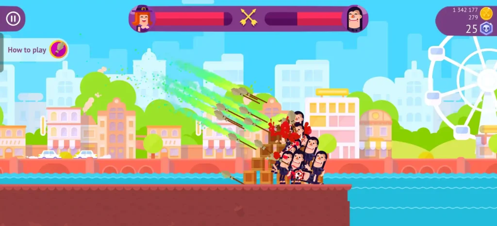 Bowmasters Mod APK4