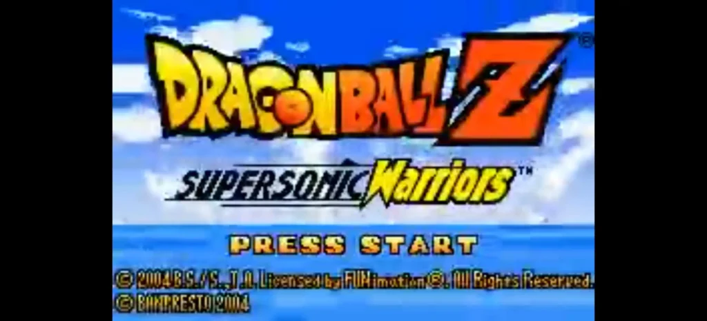 DBZ Super Sonic Warriors Gba2