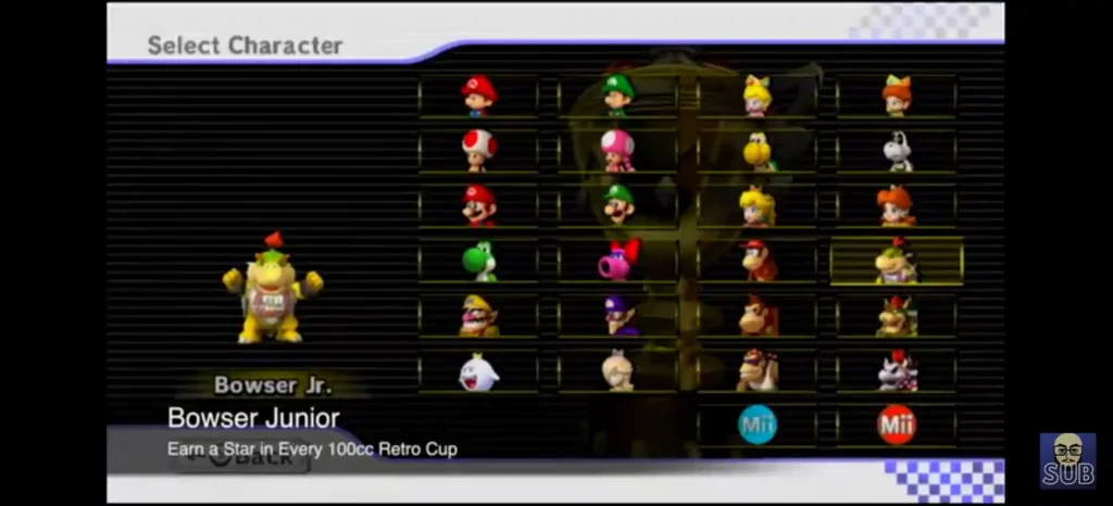 Mario Kart Unlock Characters