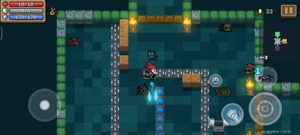 Soul Knight Mod APK Gameplay Screenshot