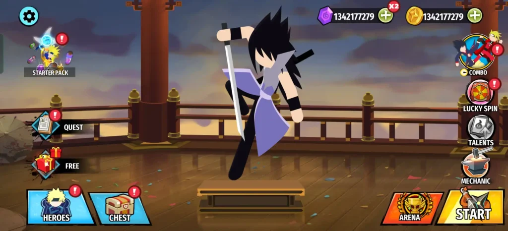 Stickman Ninja Fight Mod Apk2