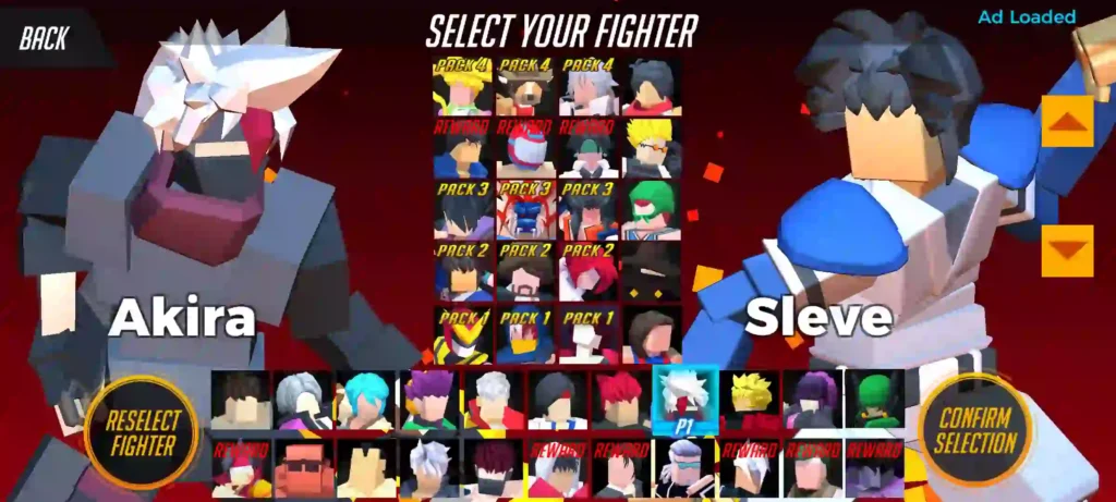 Vita Fighters Mod APK Unlocked All Characters