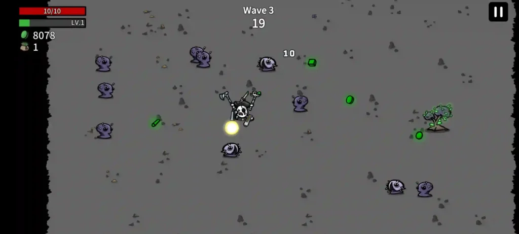 Brotato APK Gameplay Screenshot