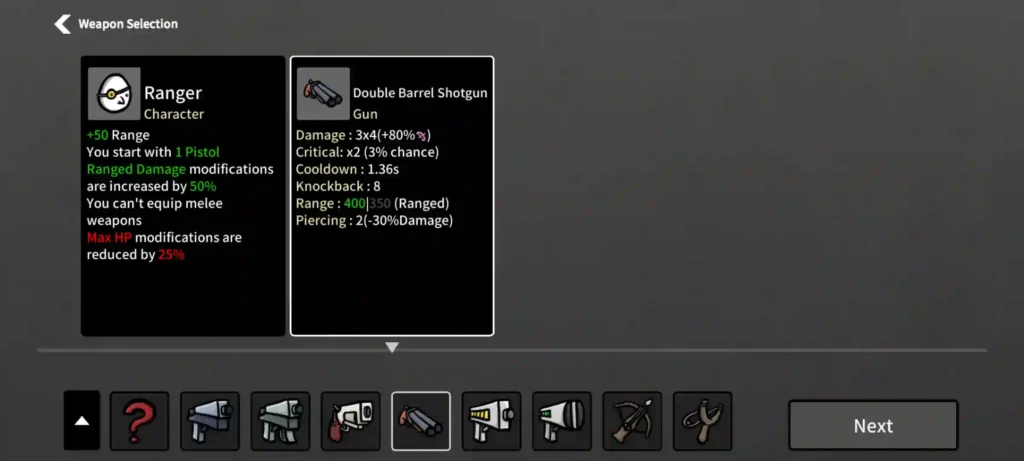 Brotato Mod APK Unlock All Weapons