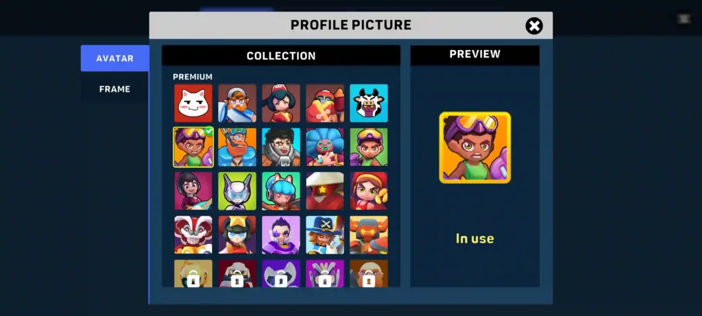 Heroes Strike Offline APK All Profile Picture Unlocked