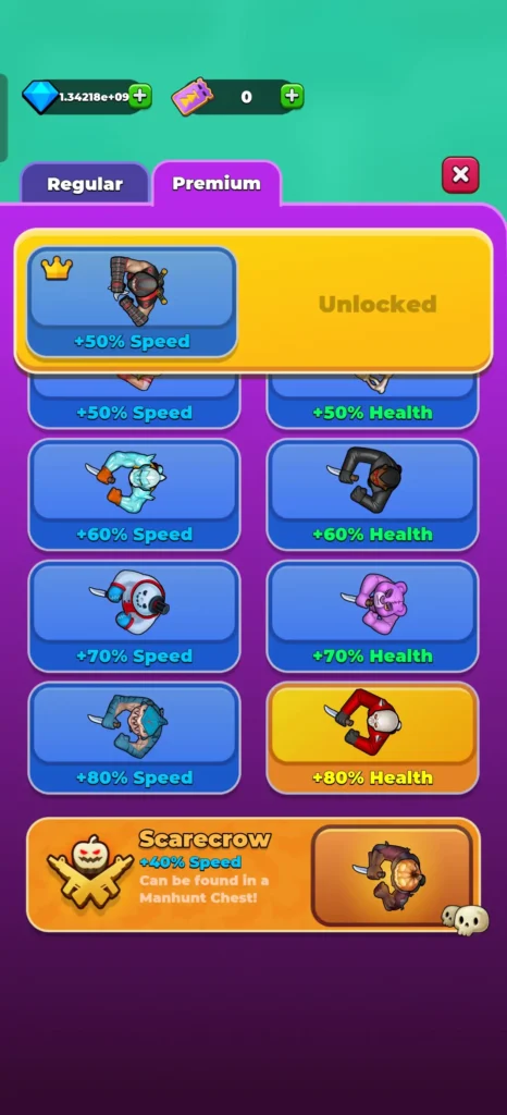 Hunter Assassin MOD APK All Characters Unlocked 3