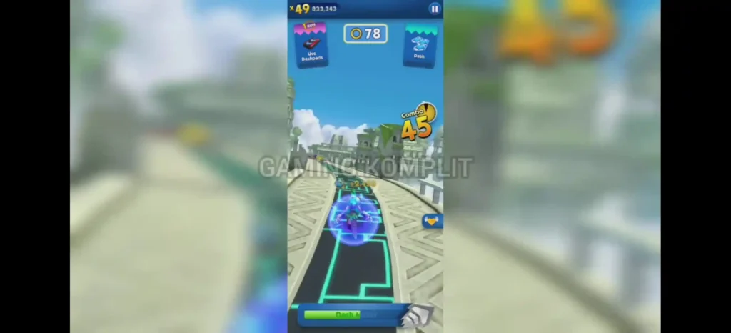 Sonic Dash Mod gameplay 