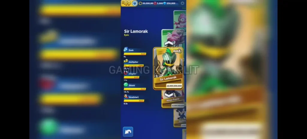 Sonic Dash Mod APK unlocked all characters 